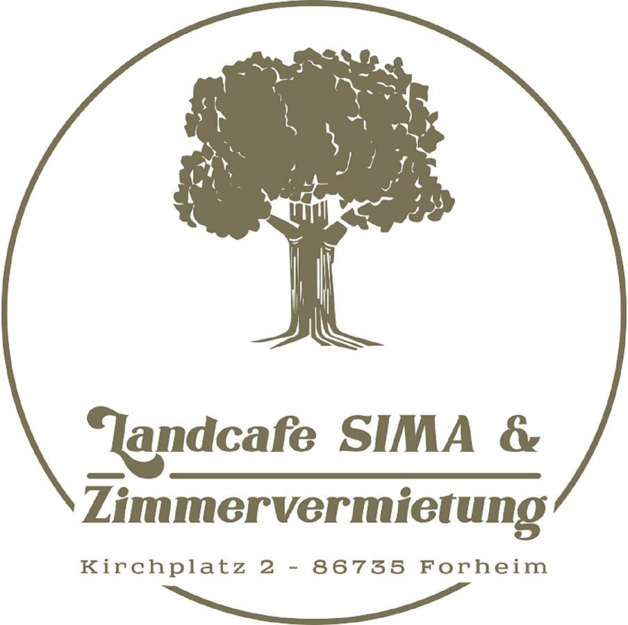 Landcafe Sima & Zimmervermietung Forheim Buitenkant foto